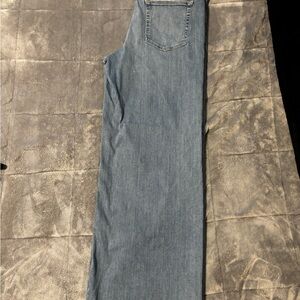 Frame Denim Wide-Leg Jeans in Light Blue Denim